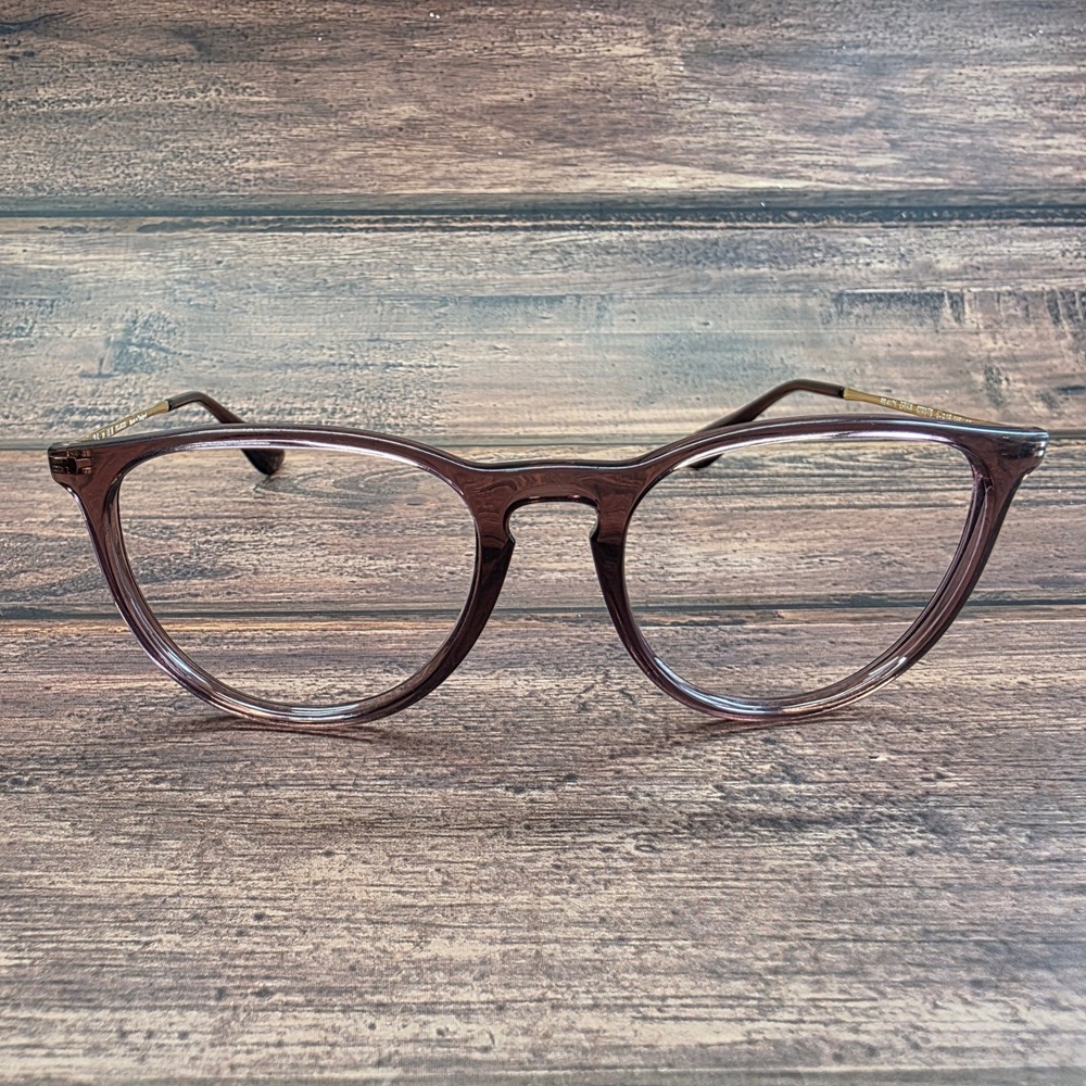 Ray-Ban Erika RB4171 6593/T5 Transparent Brown Gold Polarized Sunglasses 54mm